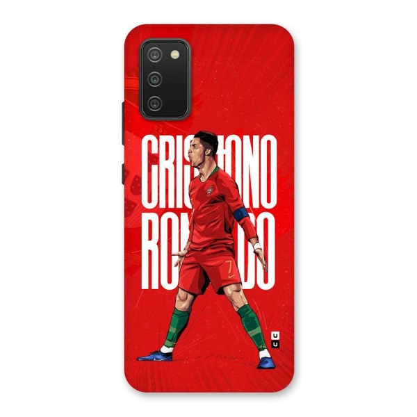 Soccer Star Roar Back Case for Galaxy M02s