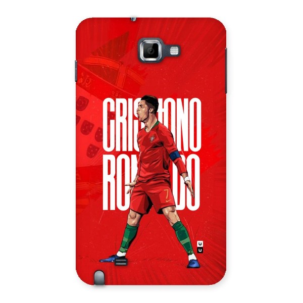 Soccer Star Roar Back Case for Galaxy Note