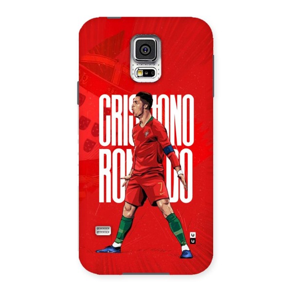 Soccer Star Roar Back Case for Galaxy S5