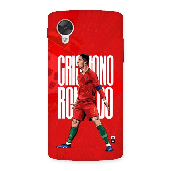 Soccer Star Roar Back Case for Google Nexus 5