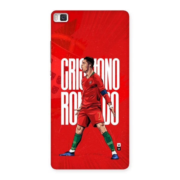 Soccer Star Roar Back Case for Huawei P8