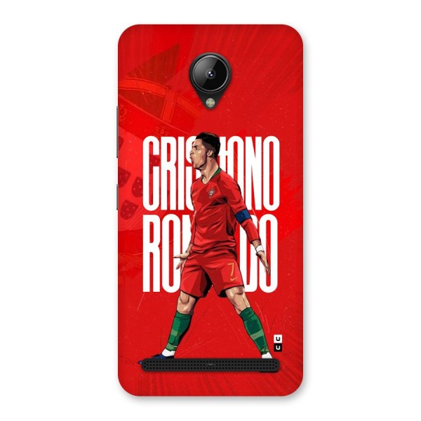 Soccer Star Roar Back Case for Lenovo C2