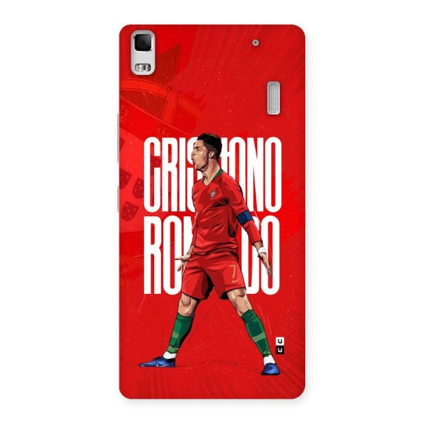 Soccer Star Roar Back Case for Lenovo K3 Note