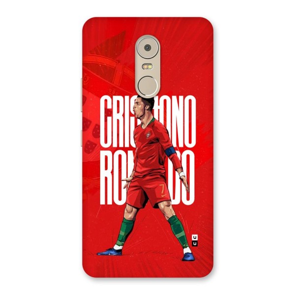 Soccer Star Roar Back Case for Lenovo K6 Note