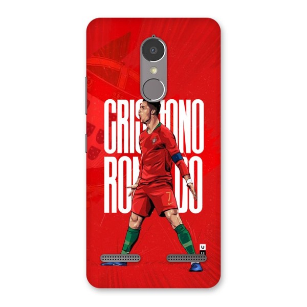 Soccer Star Roar Back Case for Lenovo K6 Power
