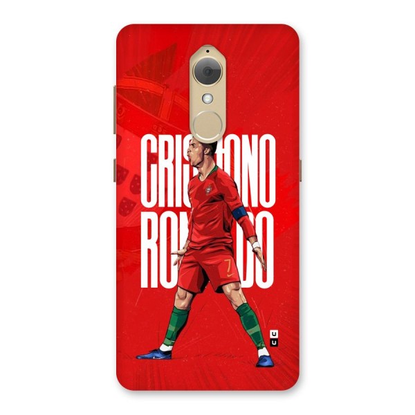 Soccer Star Roar Back Case for Lenovo K8