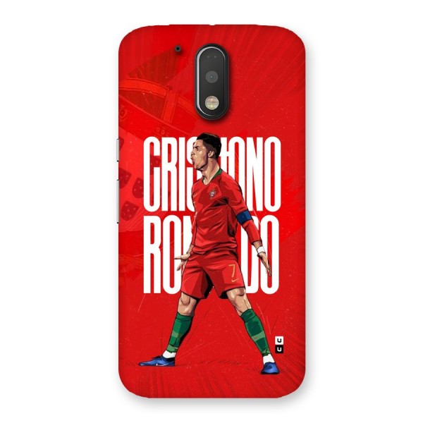 Soccer Star Roar Back Case for Moto G4 Plus