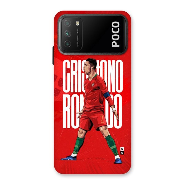 Soccer Star Roar Back Case for Poco M3