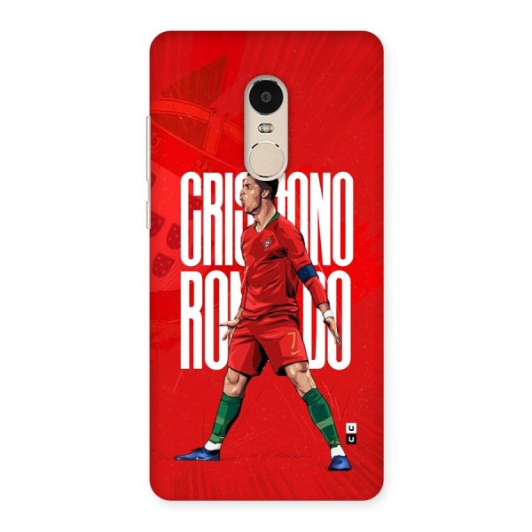 Soccer Star Roar Back Case for Redmi Note 4