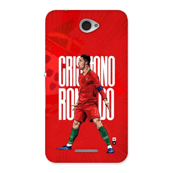 Soccer Star Roar Back Case for Xperia E4