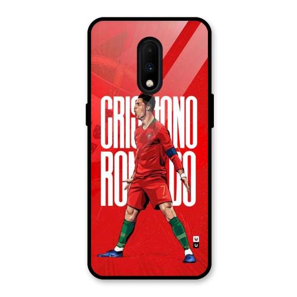 Soccer Star Roar Glass Back Case for OnePlus 7