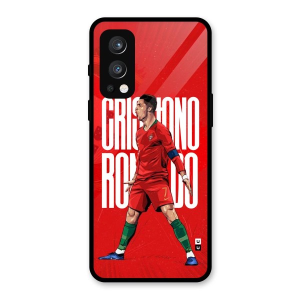 Soccer Star Roar Glass Back Case for OnePlus Nord 2 5G