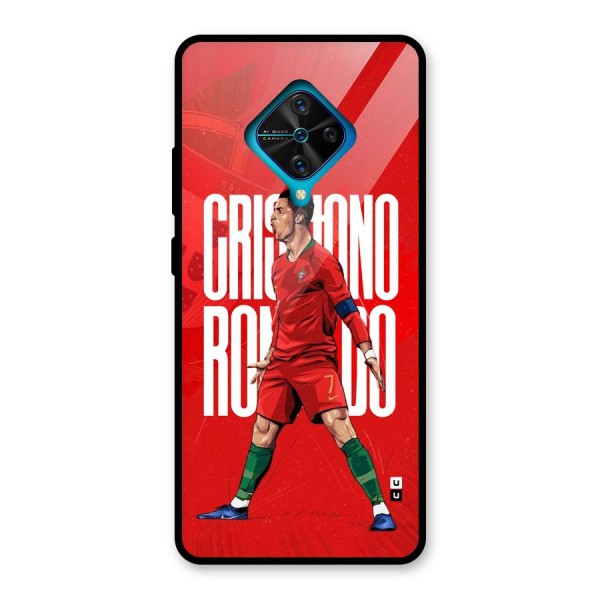 Soccer Star Roar Glass Back Case for Vivo S1 Pro