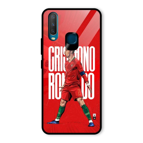 Soccer Star Roar Glass Back Case for Vivo Y12