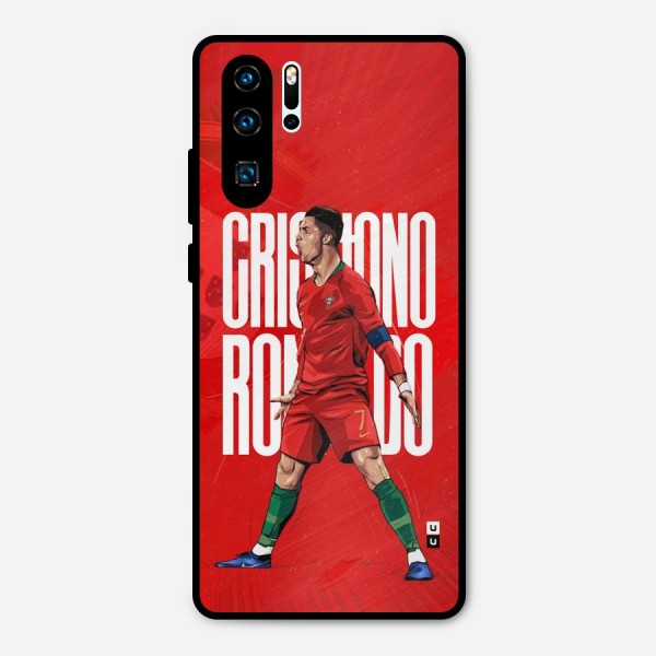 Soccer Star Roar Metal Back Case for Huawei P30 Pro