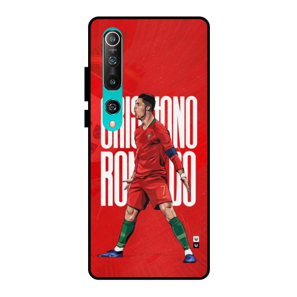 Soccer Star Roar Metal Back Case for Mi 10