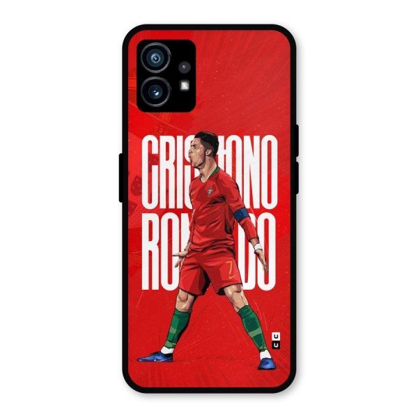 Soccer Star Roar Metal Back Case for Nothing Phone 1