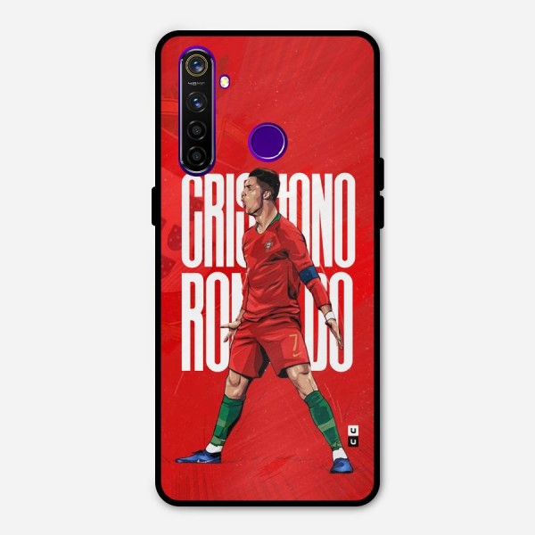 Soccer Star Roar Metal Back Case for Realme 5 Pro