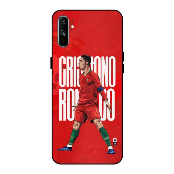 Soccer Star Roar Metal Back Case for Realme C3