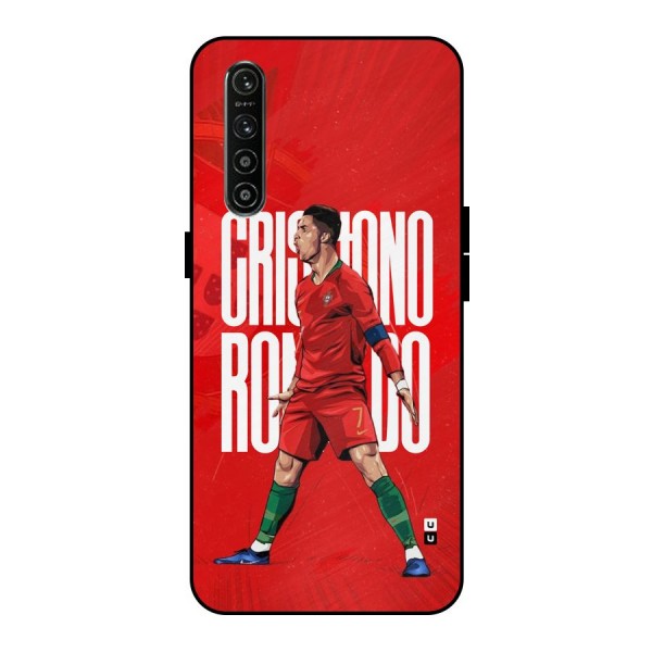 Soccer Star Roar Metal Back Case for Realme XT