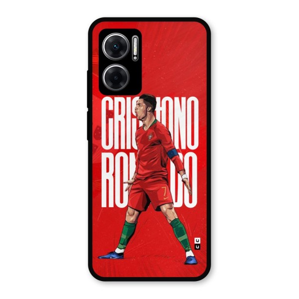 Soccer Star Roar Metal Back Case for Redmi 11 Prime 5G
