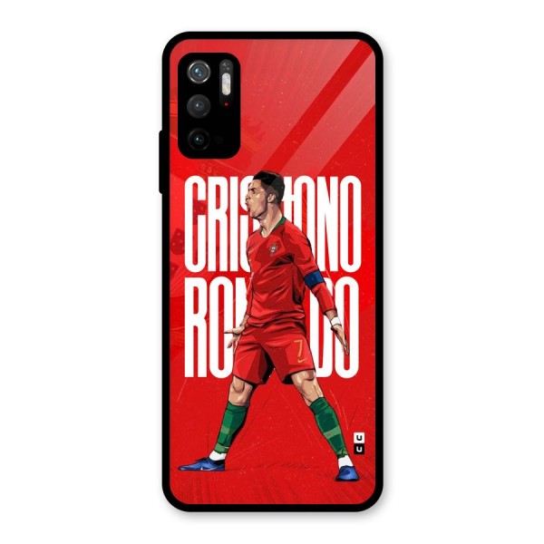 Soccer Star Roar Metal Back Case for Redmi Note 10T 5G
