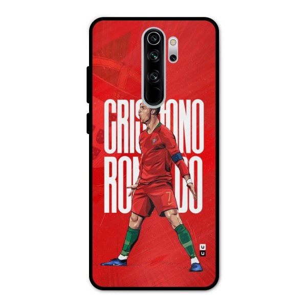 Soccer Star Roar Metal Back Case for Redmi Note 8 Pro