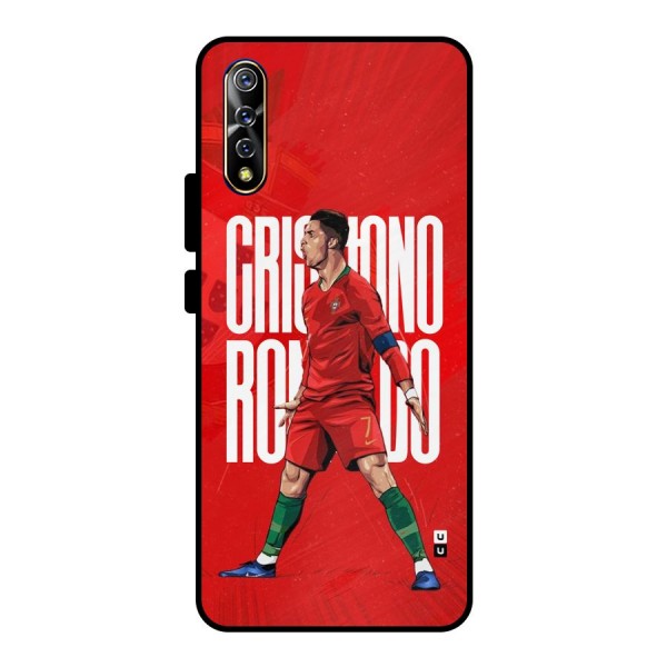 Soccer Star Roar Metal Back Case for Vivo S1