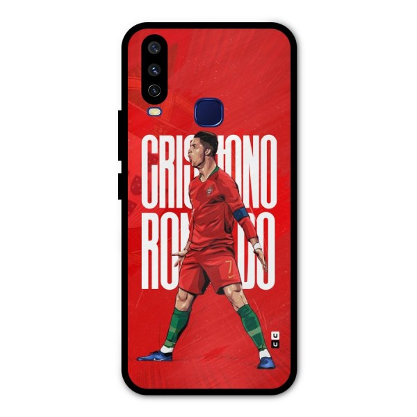 Soccer Star Roar Metal Back Case for Vivo V17