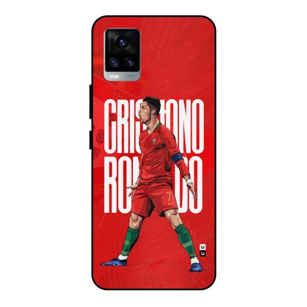 Soccer Star Roar Metal Back Case for Vivo V20