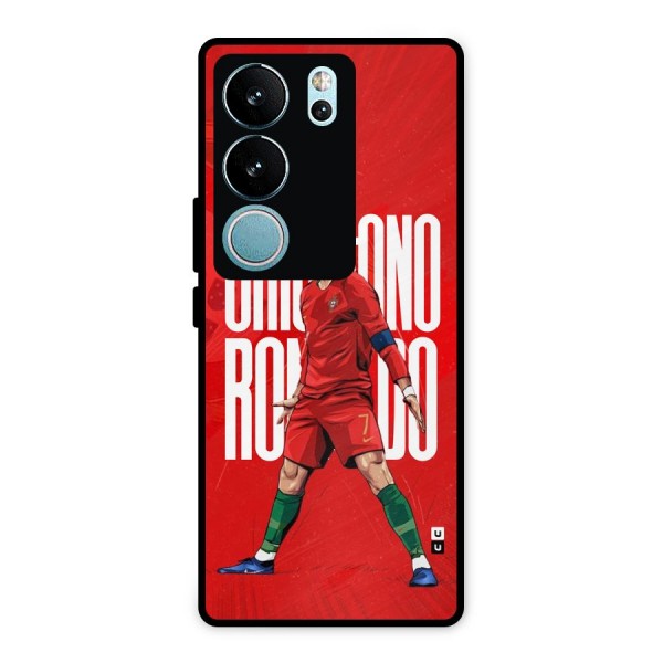 Soccer Star Roar Metal Back Case for Vivo V29