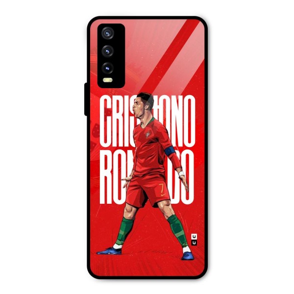 Soccer Star Roar Metal Back Case for Vivo Y20i