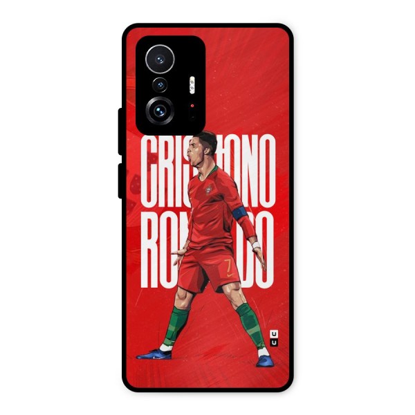 Soccer Star Roar Metal Back Case for Xiaomi 11T Pro