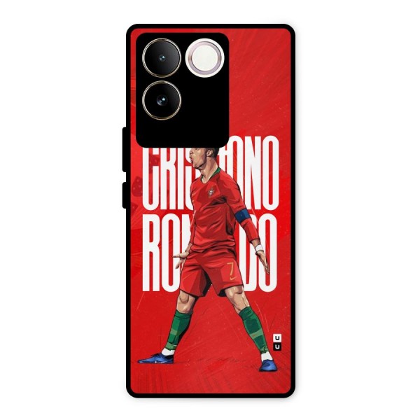 Soccer Star Roar Metal Back Case for iQOO Z7 Pro