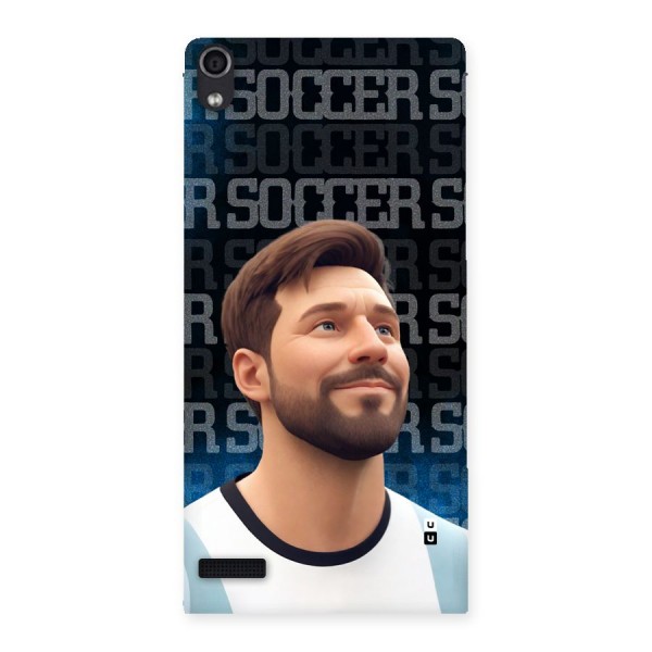 Soccer Star Smiles Back Case for Ascend P6