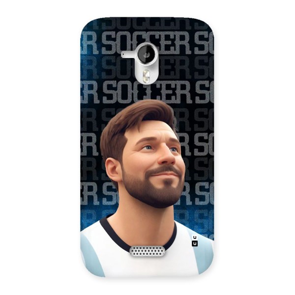 Soccer Star Smiles Back Case for Canvas HD A116