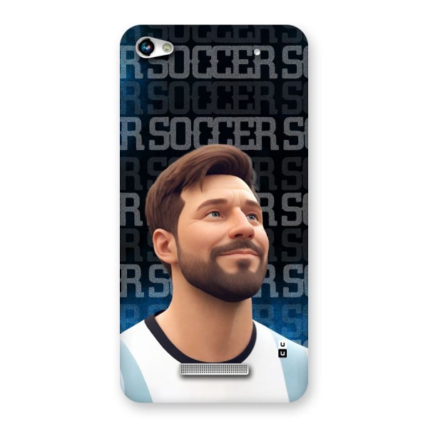 Soccer Star Smiles Back Case for Canvas Hue 2 A316