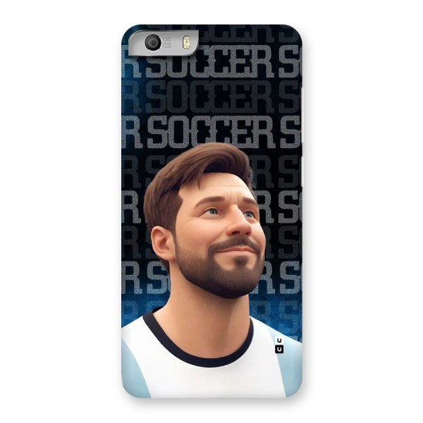 Soccer Star Smiles Back Case for Canvas Knight 2