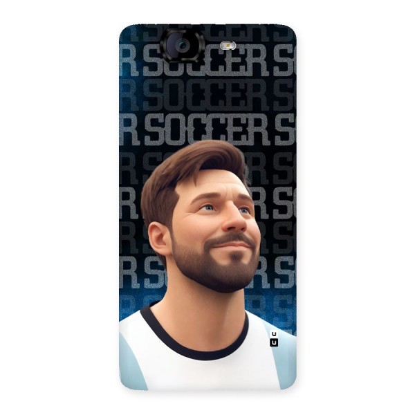 Soccer Star Smiles Back Case for Canvas Knight A350