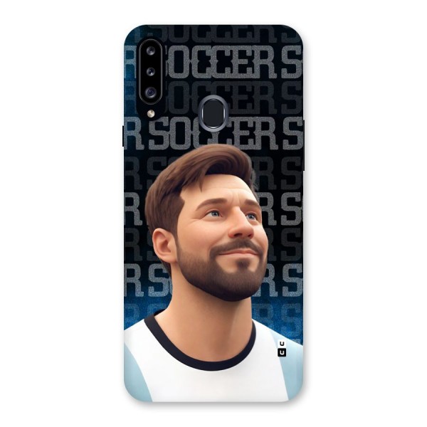 Soccer Star Smiles Back Case for Galaxy A20s