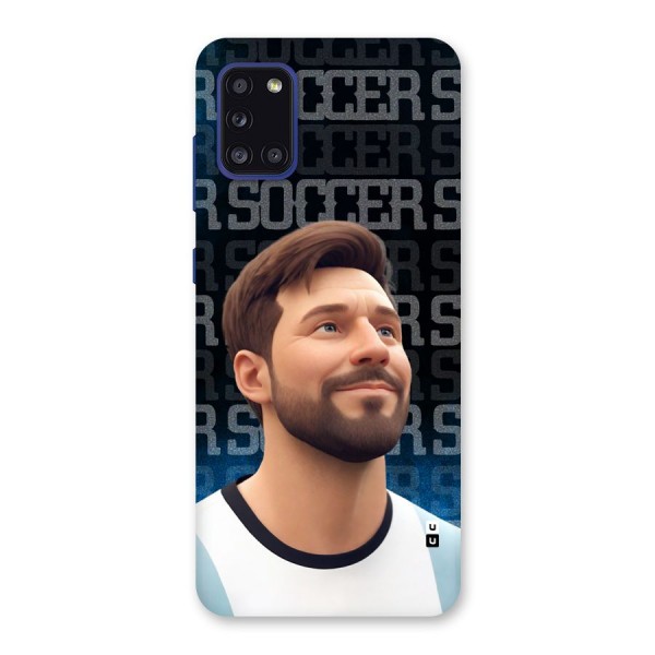 Soccer Star Smiles Back Case for Galaxy A31