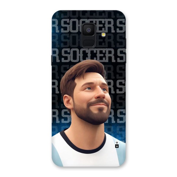 Soccer Star Smiles Back Case for Galaxy A6 (2018)