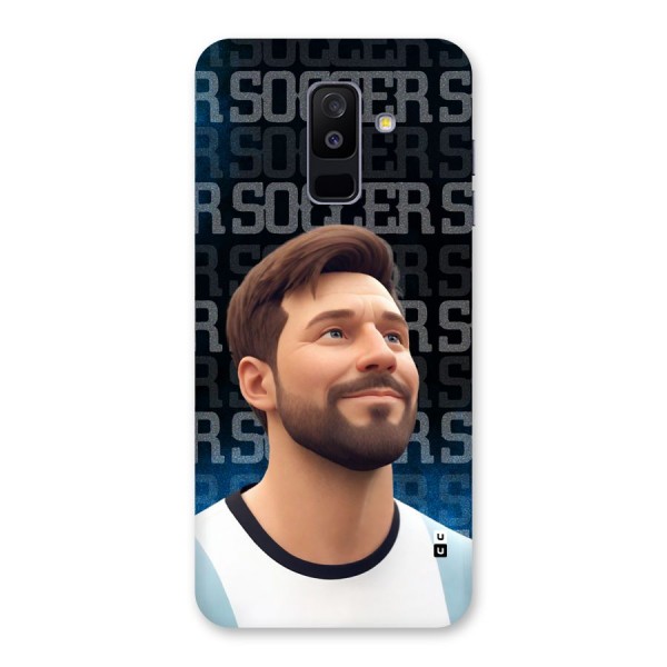 Soccer Star Smiles Back Case for Galaxy A6 Plus