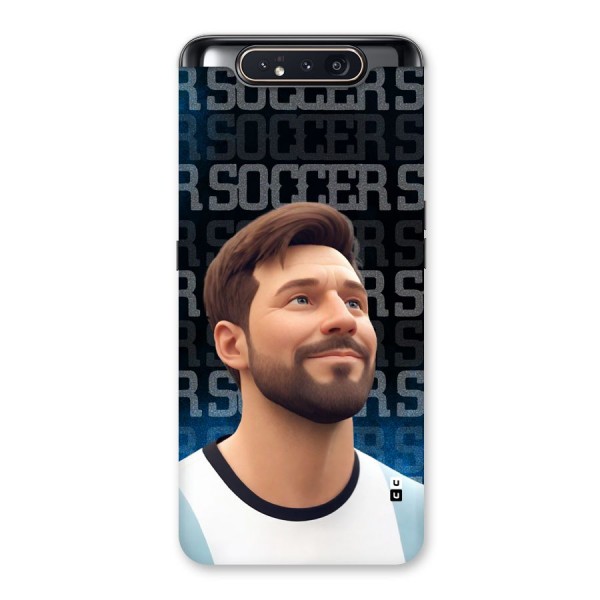 Soccer Star Smiles Back Case for Galaxy A80