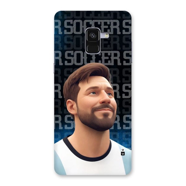 Soccer Star Smiles Back Case for Galaxy A8 Plus