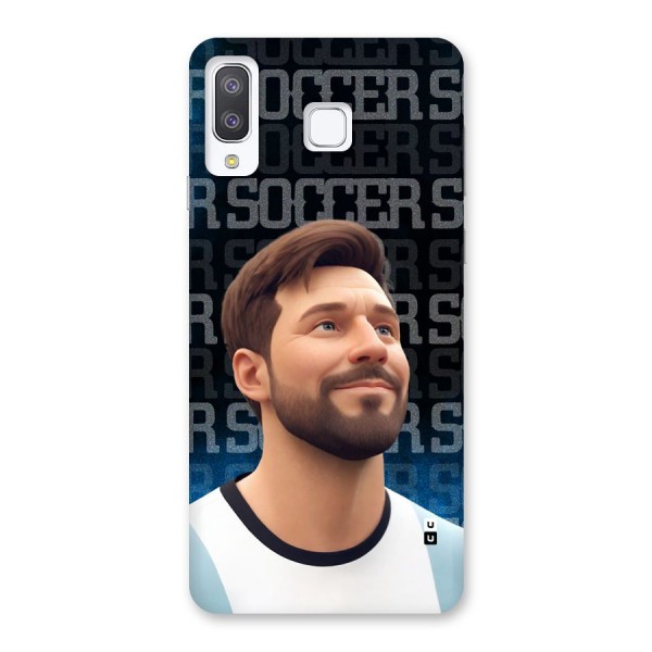 Soccer Star Smiles Back Case for Galaxy A8 Star
