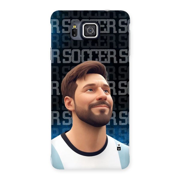 Soccer Star Smiles Back Case for Galaxy Alpha