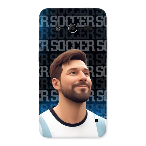 Soccer Star Smiles Back Case for Galaxy Core 2