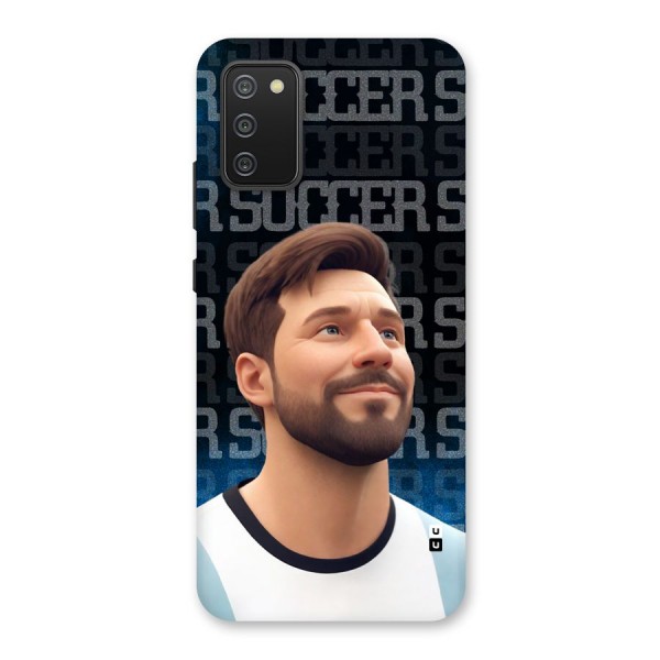 Soccer Star Smiles Back Case for Galaxy F02s