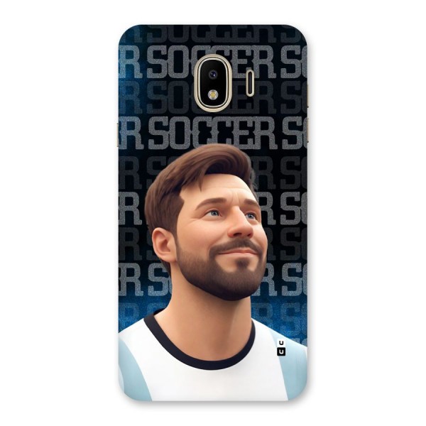 Soccer Star Smiles Back Case for Galaxy J4